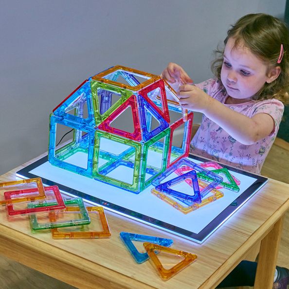 Crystal Megamag Polydron 36pcs | Creative Activity