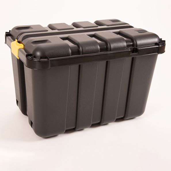 Black Storage Container on Wheels | Creative Activity