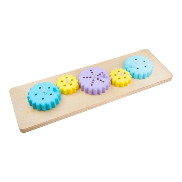 Light Up Twist & Turn Cog Board | Creative Activity