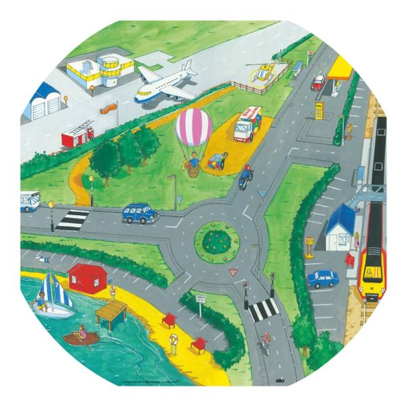 Small World Vehicles and Transport Tuff Tray Mat | Creative Activity