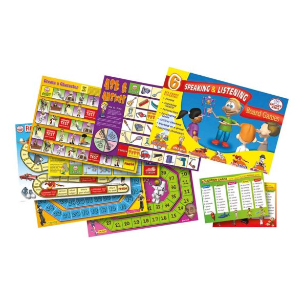 Smart Kids 6 Speaking and Listening Board Games | Creative Activity