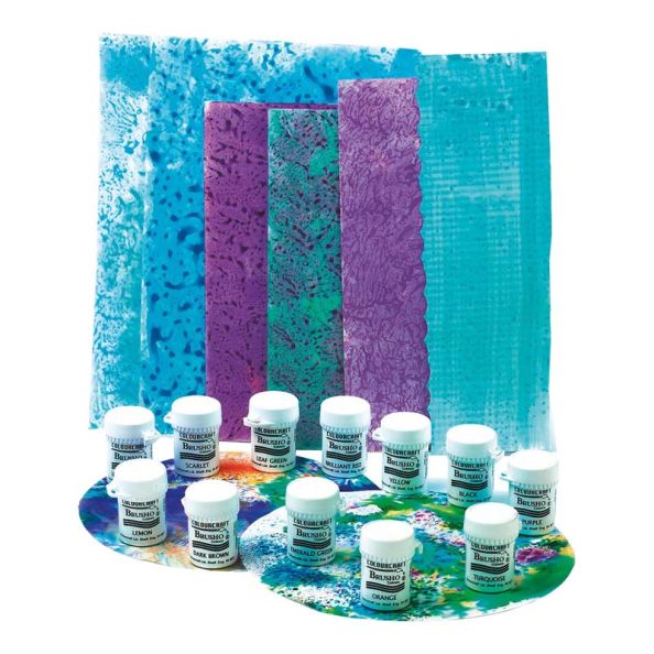 Brusho Concentrated Ink Powders Assorted 24pk | Creative Activity