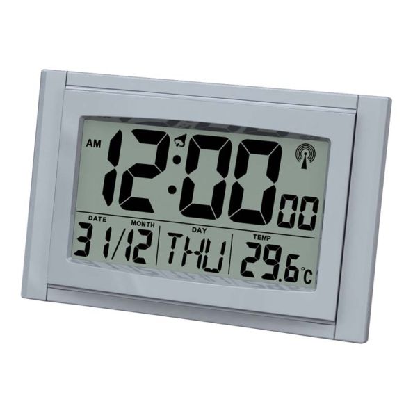 Digital LCD Radio Controlled Clock | Creative Activity