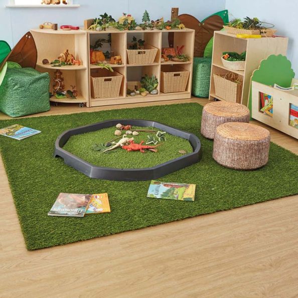 Artificial Grass Mats Rectangle Grass Mat 1.2m x 2m | Creative Activity