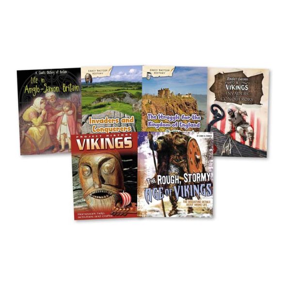 Viking and Anglo Saxon Books 6pk | Creative Activity