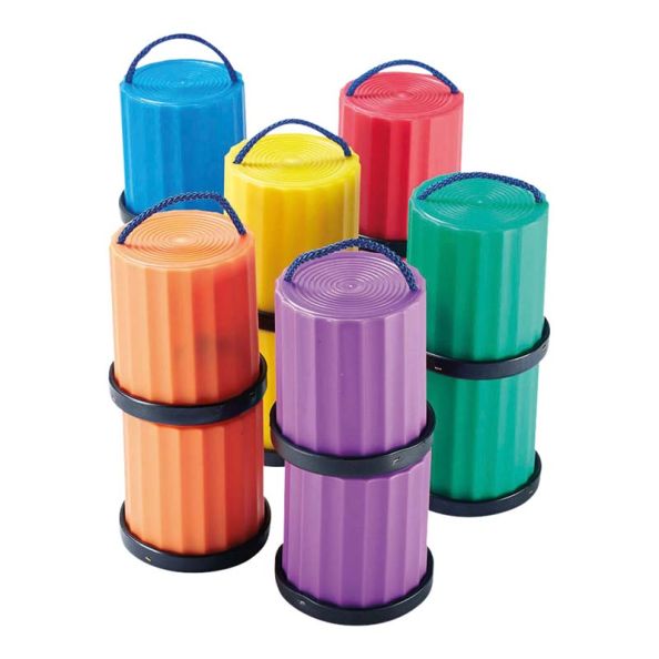Six Colour Mini Hop Playground Stilts 6pk | Creative Activity