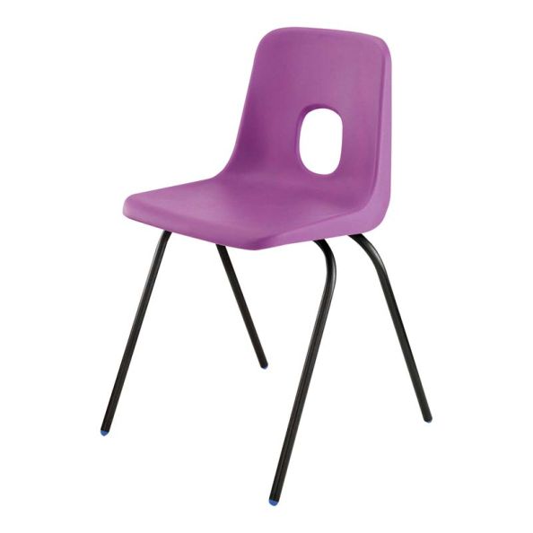 Hille Series E Class Chairs Seat height 430mm Purple | Creative Activity