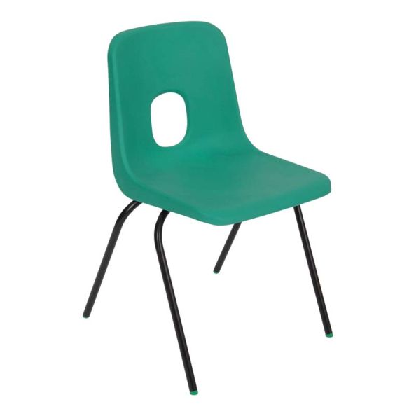 Hille Series E Class Chairs Seat height 430mm Green | Creative Activity