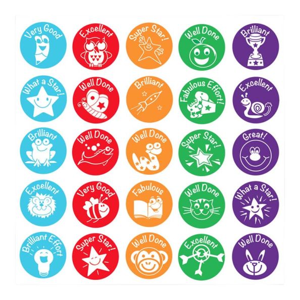 Simple Praise Stickers 650pk | Creative Activity