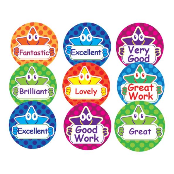 Mini Mixed Praise Stickers 847pk | Creative Activity