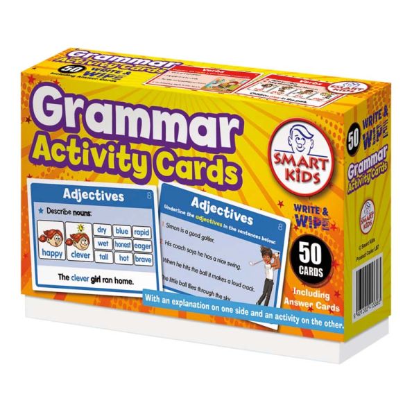 Smart Kids Grammar Activity Cards 50pk | Creative Activity