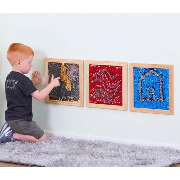 Mermaid Sequin Motor Skills Frames | Creative Activity