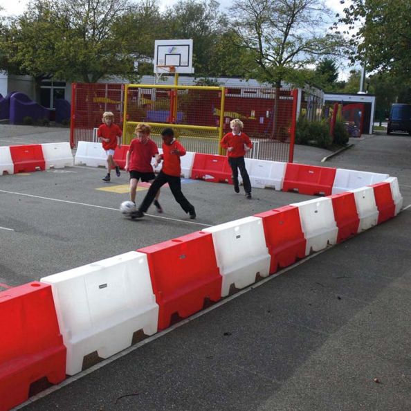 Playground Barriers and Dividers 21pk Red | Creative Activity