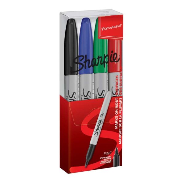 Sharpie Permanent Marker Pens 12pk | Creative Activity