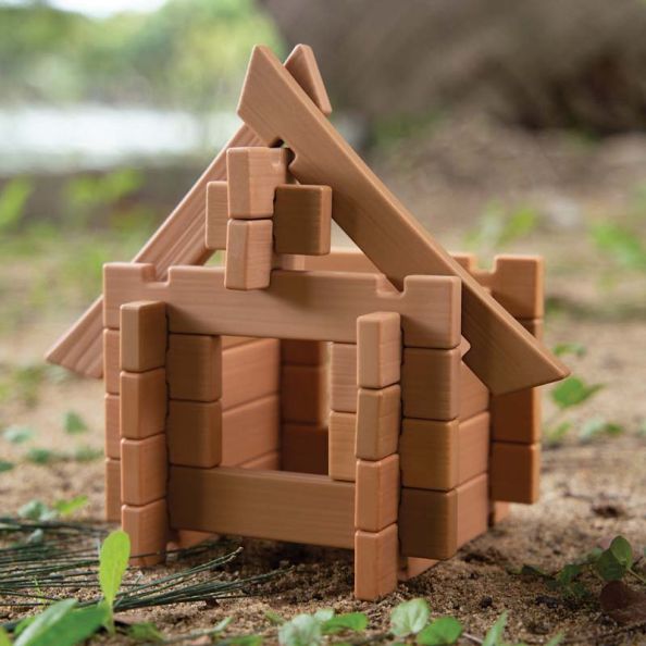 Notch Blocks Construction Eastern 132pk | Creative Activity