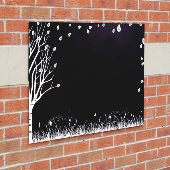 Eco Outdoor Giant Chalkboard Nature's Patterns | Creative Activity