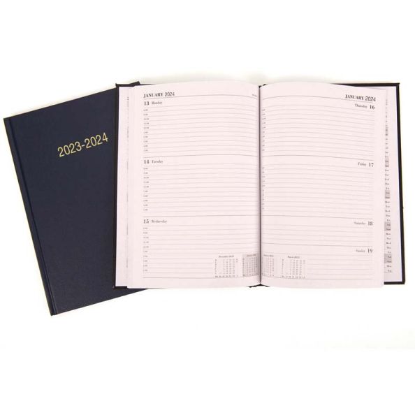 Academic Year Diary A5 Week View 23/24 Lime Green | Creative Activity