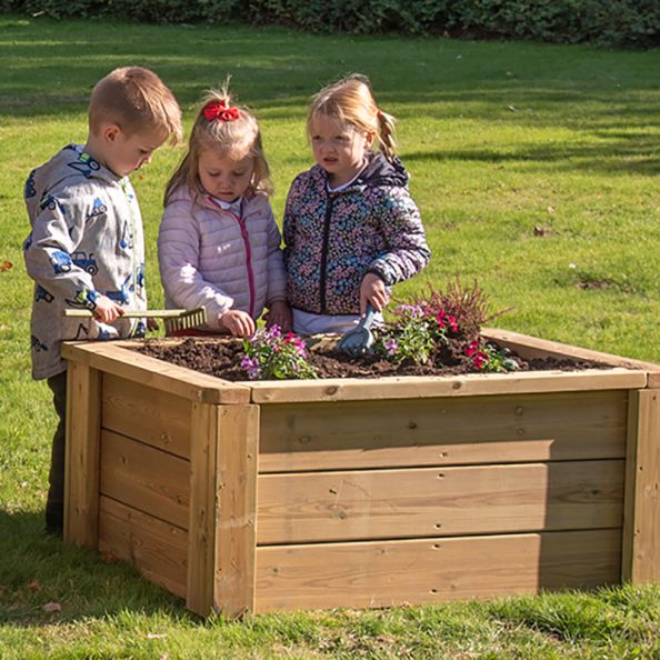 Wooden Planter - 4 Bed | Creative Activity