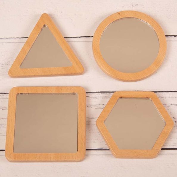 Shape Mirrors 4pk | Creative Activity