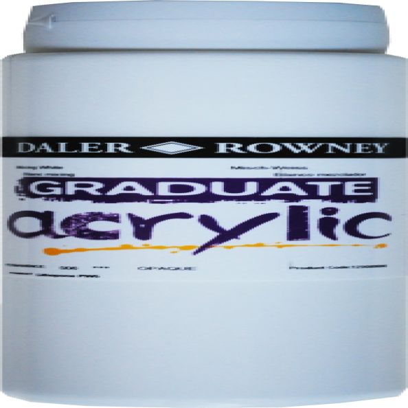 Graduate Acrylic Colour 500ml White | Creative Activity