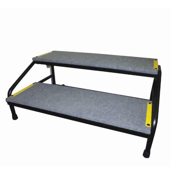 Mobile Folding Stage Steps 20-40H Carpet