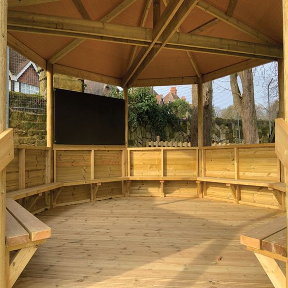 4m gazebo 800mm x 600mm chalkboard | Creative Activity