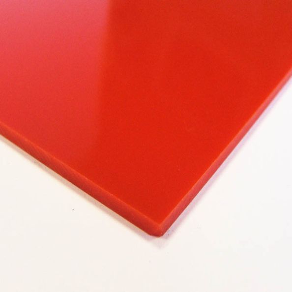 3mm acrylic sheet Opaque red 100x50cm           | Creative Activity