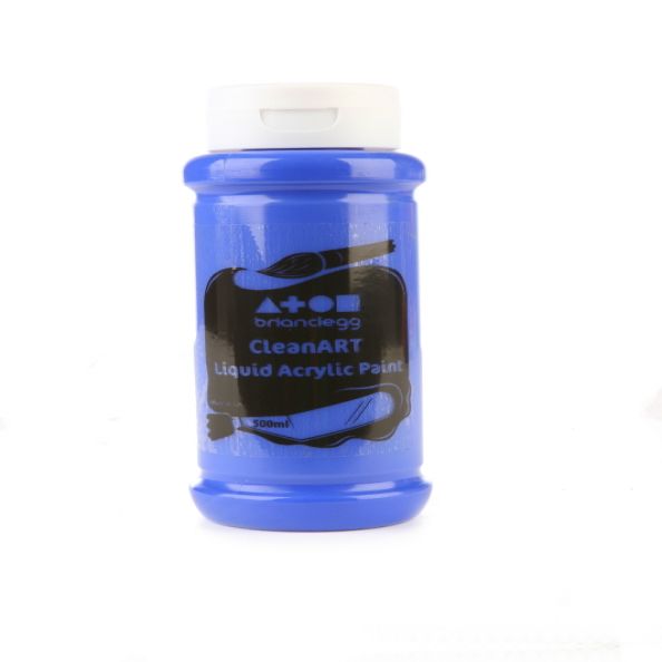 CleanART Acrylic Paint 500ml Blue