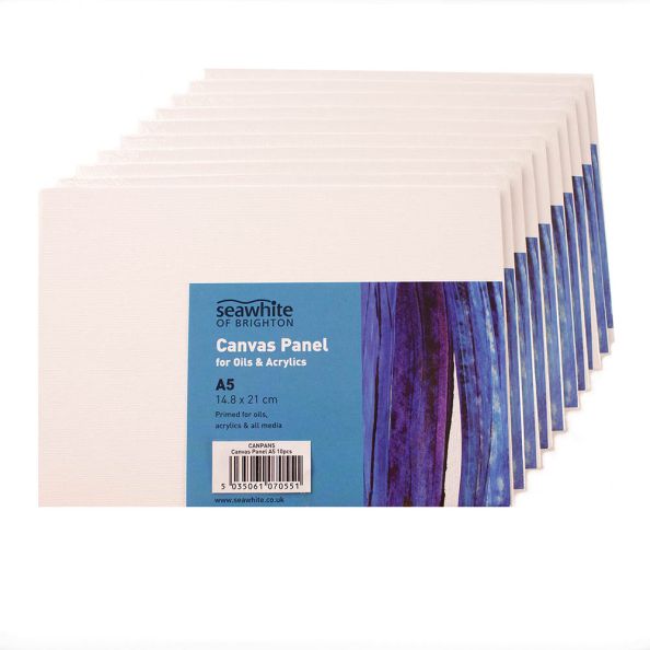 A4 Primed Canvas Board Box of 10 | Creative Activity