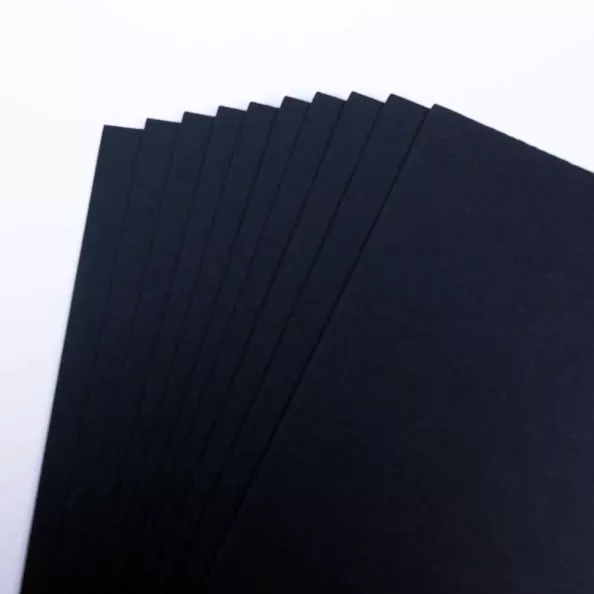 A3 Black card HI 225gsm / 10 Sheet Retail Pack