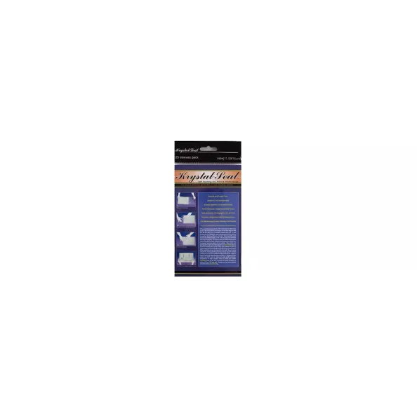 A6+ Clear Krystal Seal Sleeve 25sht pck 