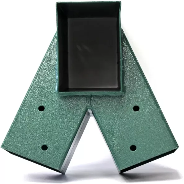 Square Corner Bracket 90mm Straight (Green)