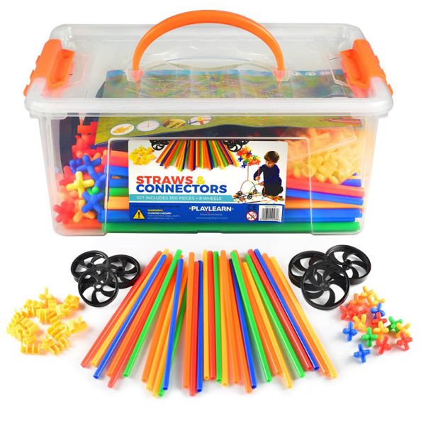 Straws & Connectors  | Creative Activity