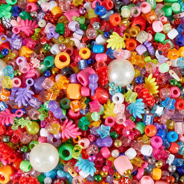 Bumper Bucket Assorted Beads | Creative Activity