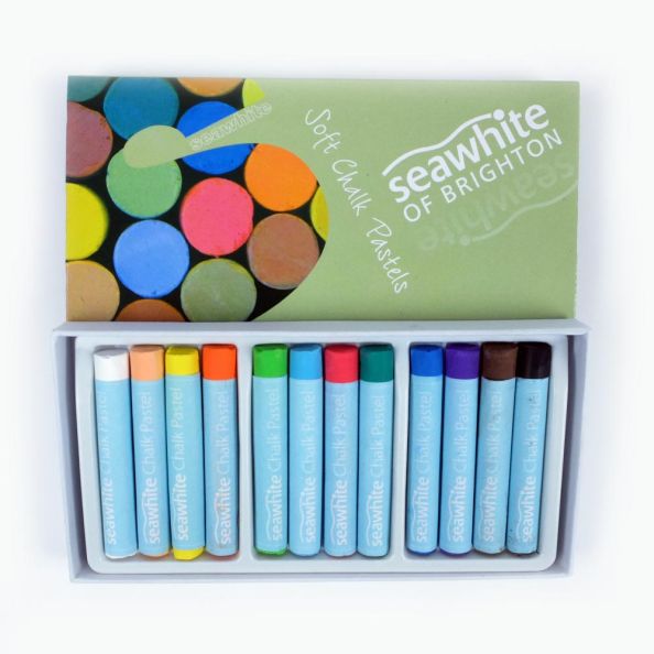 SW Soft Chalks - Pack of 12 mixed colours | Creative Activity