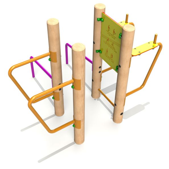 Fitness Stations - Dip Station  | Creative Activity