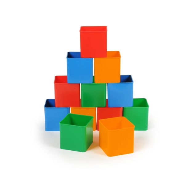 Desk Pots Assorted 12pk | Educational Resources | Creative Activity