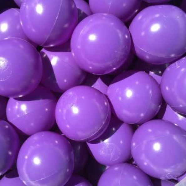 75mm Plastic Balls Violet | Creative Activity