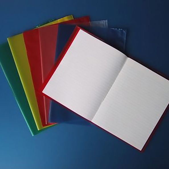 Exercise Book Covers 9x7 Assorted Colours Pk50