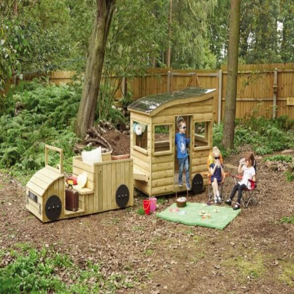 Outdoor Wooden Truck and Caravan Special Offer Standard Deli | Creative Activity