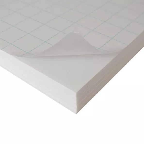 A1 5mm White Self-Adhesive Foamboard 10 sheet pack