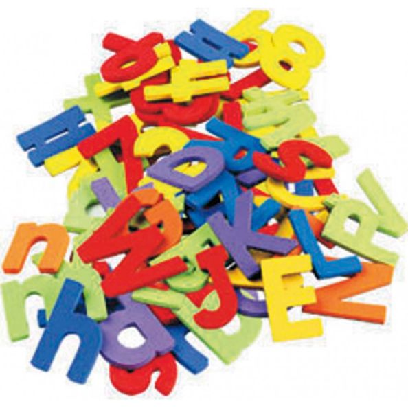 Foam Letters and Numbers | Creative Activity