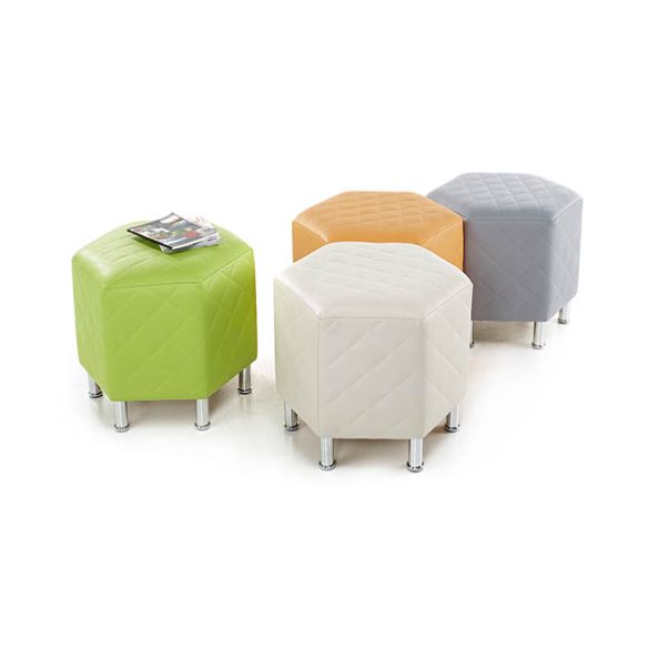 Hexagonal Seating Quilted Vinyl  | Creative Activity