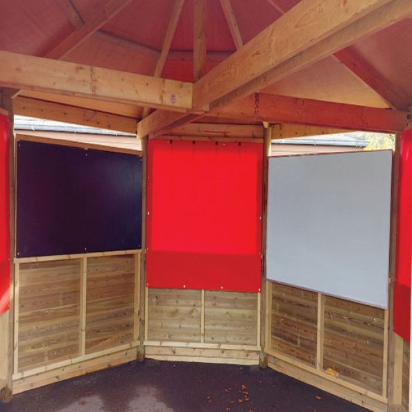 5m Gazebo Side Blind 1800 x 1450mm | Creative Activity