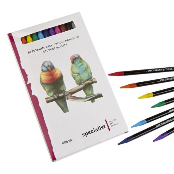Spectrum Very-thick Colour Pencil Sets