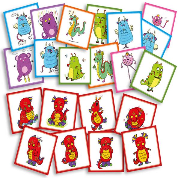 Moji Monster Card Game  | Creative Activity