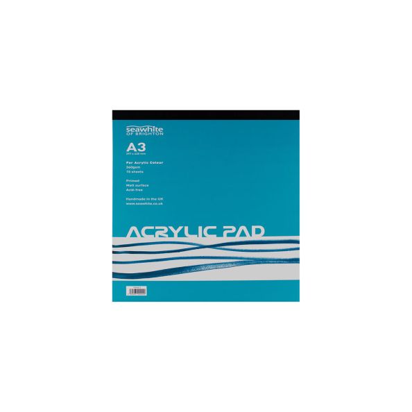 A3 Acrylic Painting Pad 15 sheets 360gsm acrylic painting paper | Creative Activity