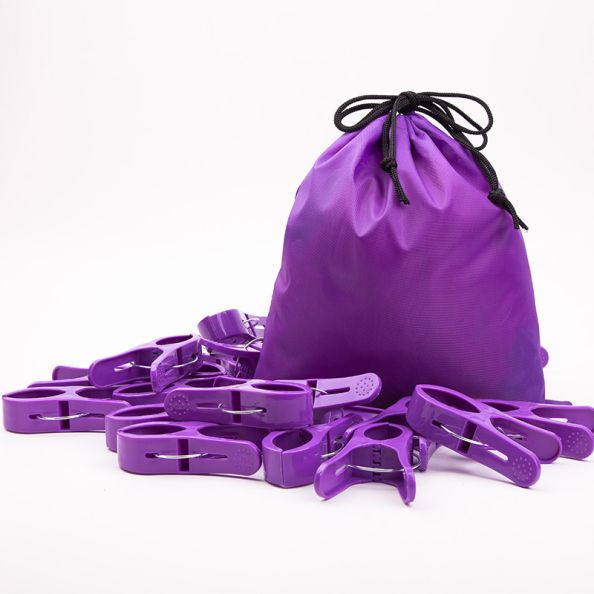 Large Pegs Purple