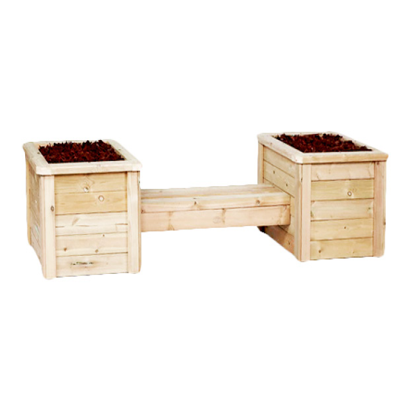 Planters & Bench