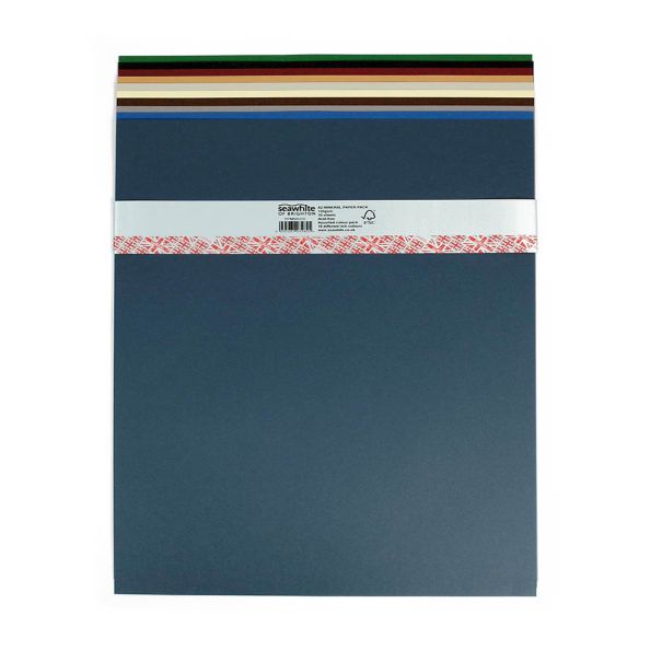 A3 Mineral paper 135gsm 10 Sheet Assorted Retail Pack | Creative Activity